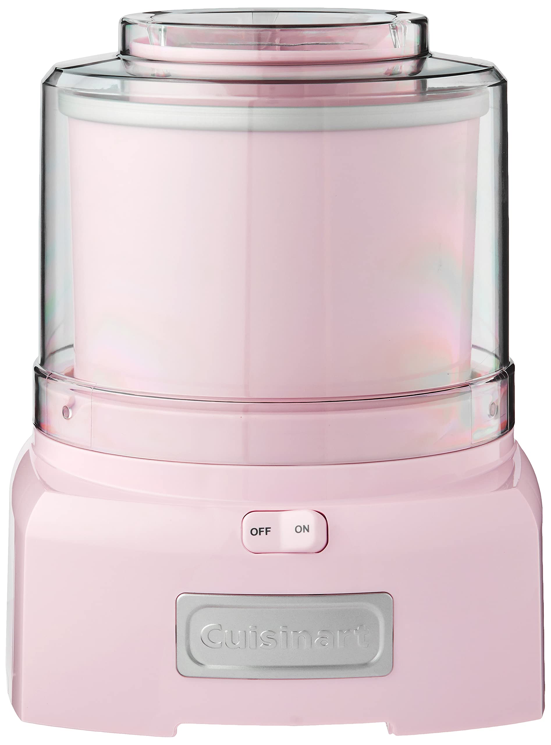 Cuisinart Máquina automática para hacer helados y sorbetes de yogurt congelado (rosa)