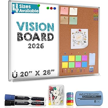 U Brands 20-in W x 0.75-in H Cork Dry Erase and Bulletin Board U Brands 20-in W x 0.75-in H Cork Dry Erase and Bulletin Board