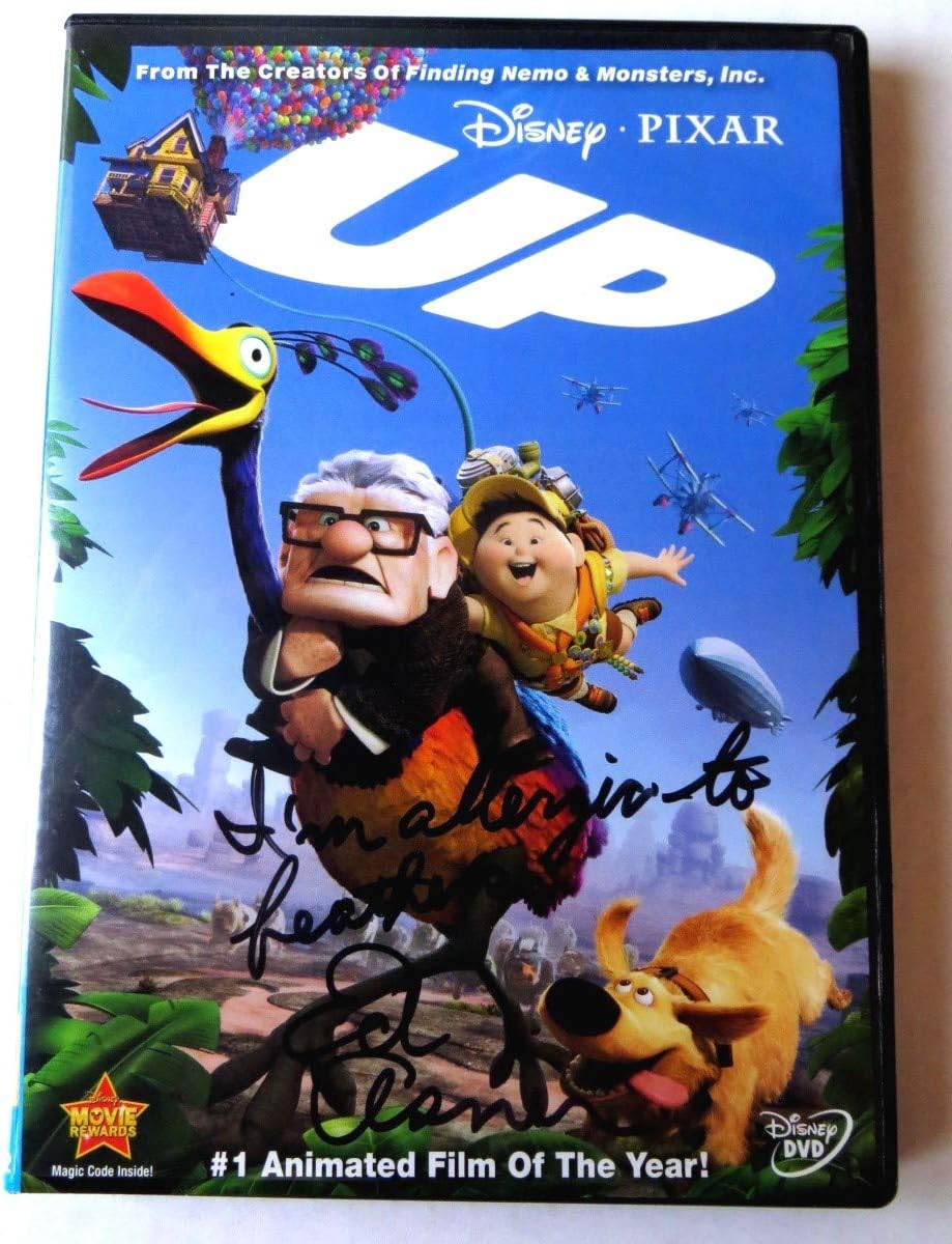 Ed Asner Signed Autographed Dvd Cover Up I M Allergic To Feathers Jsa Kk At Amazon S Entertainment Collectibles Store