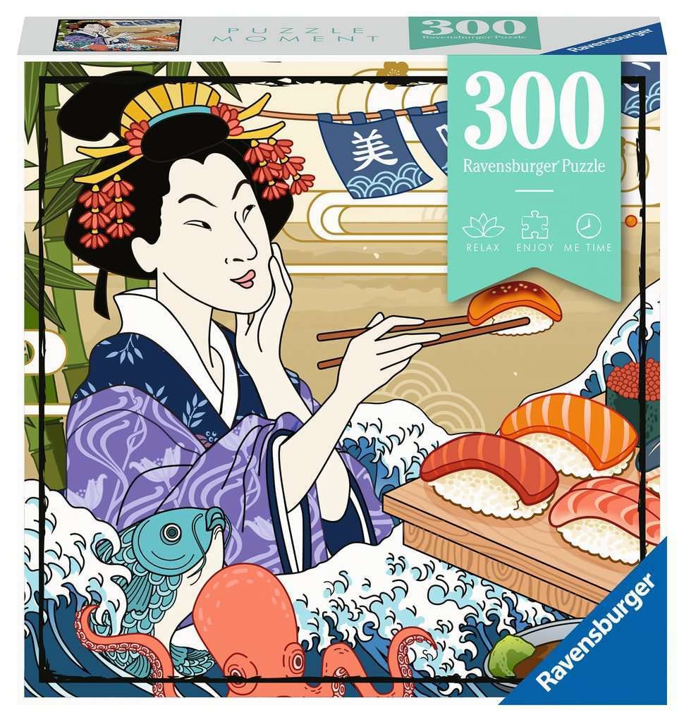 Ravensburger Puzzle Moment 17372 Sushi - 300 Pieces Puzzle for Adults and Children from 8 Years