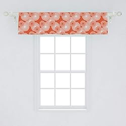 Ambesonne Ethnic Window Valance, Mandala Look