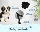Pecute Dog Water Bottle 350ml Lightweight Portable Water Dispenser Grey view 4