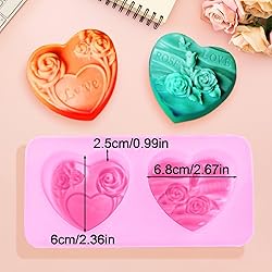 (Thickened Design) Silicone Soap Molds