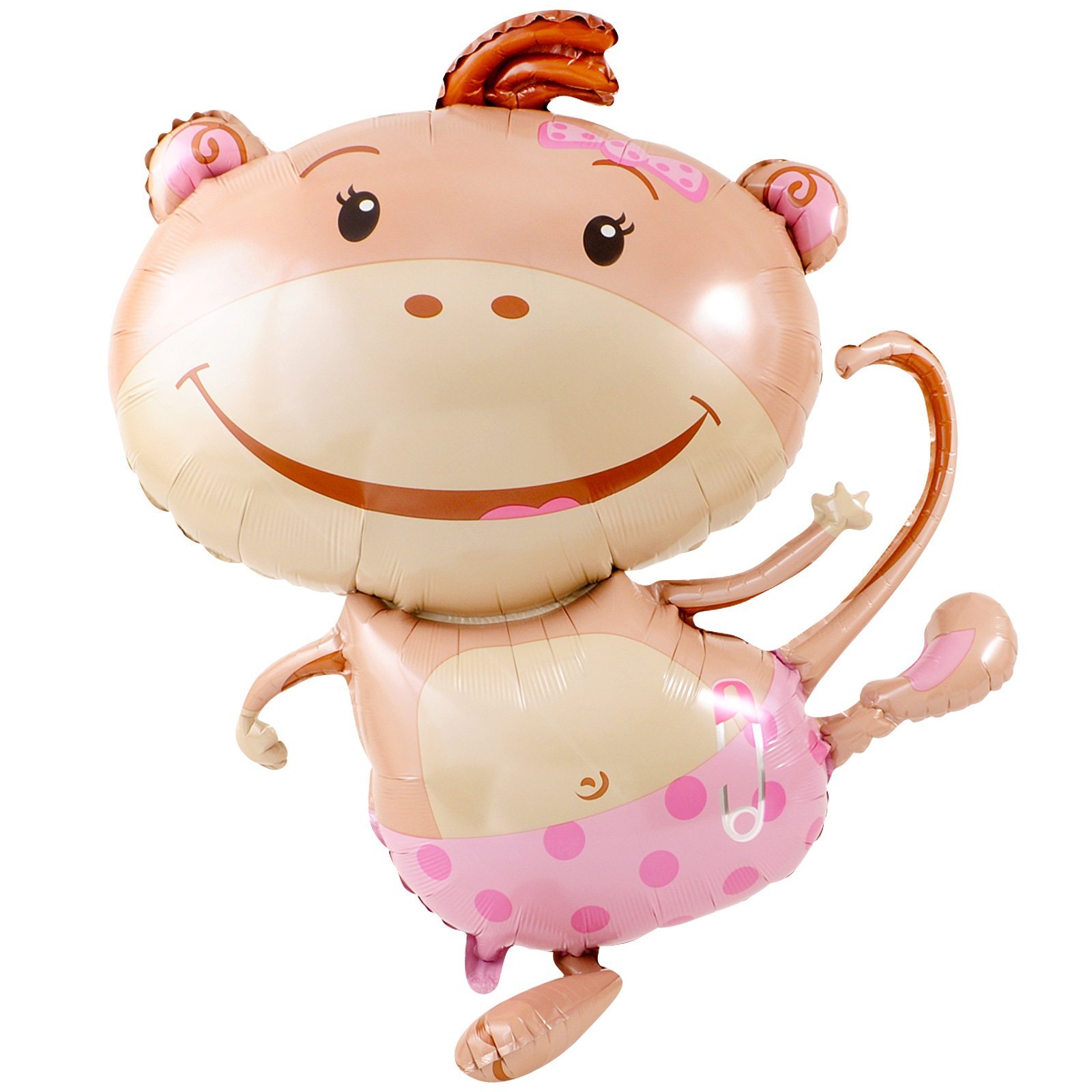 Amscan International S-Shape Monkey Girl Baby