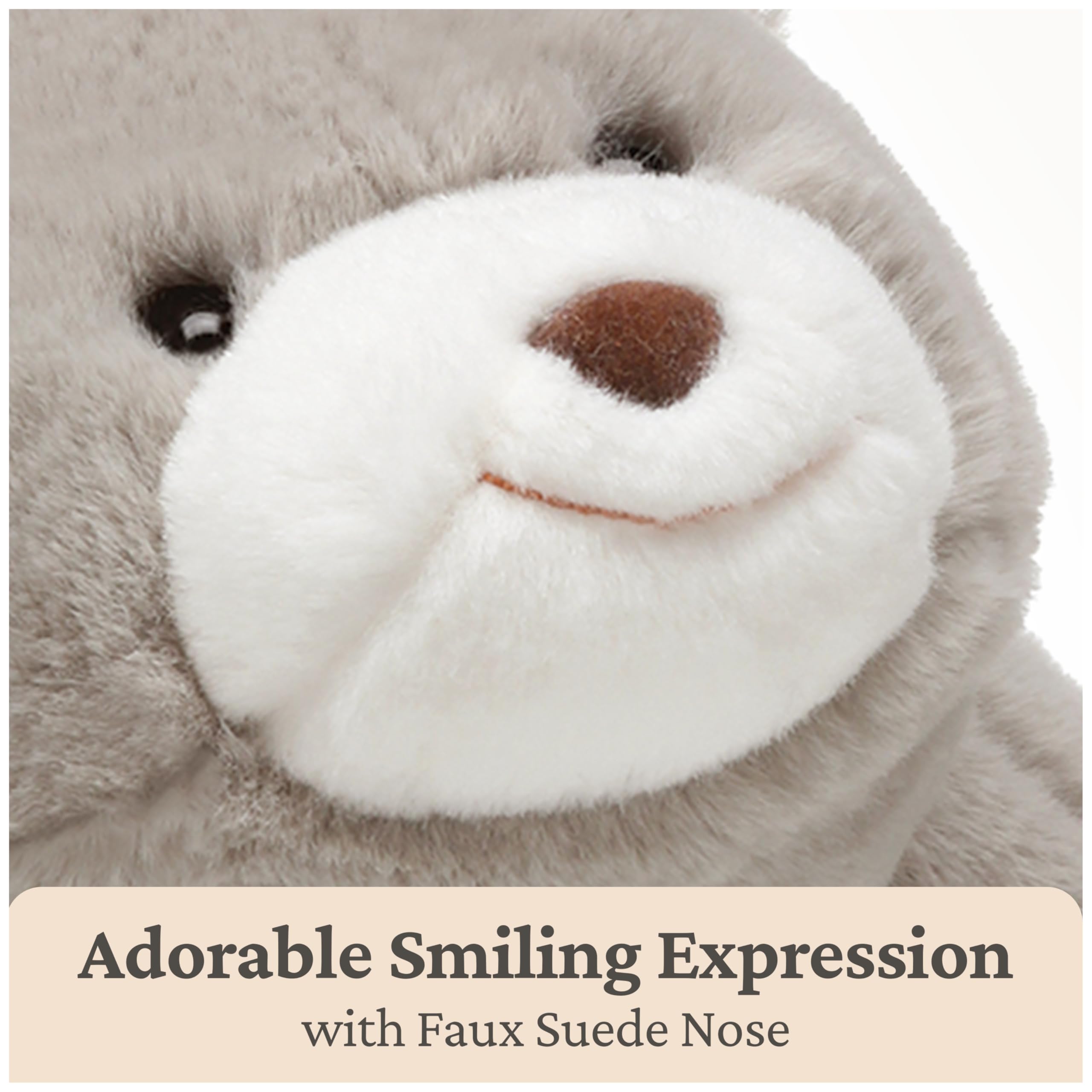 GUND Original Snuffles Teddy Bear, Premium Stuffed Animal for Ages 1 and Up, Gray, 10”