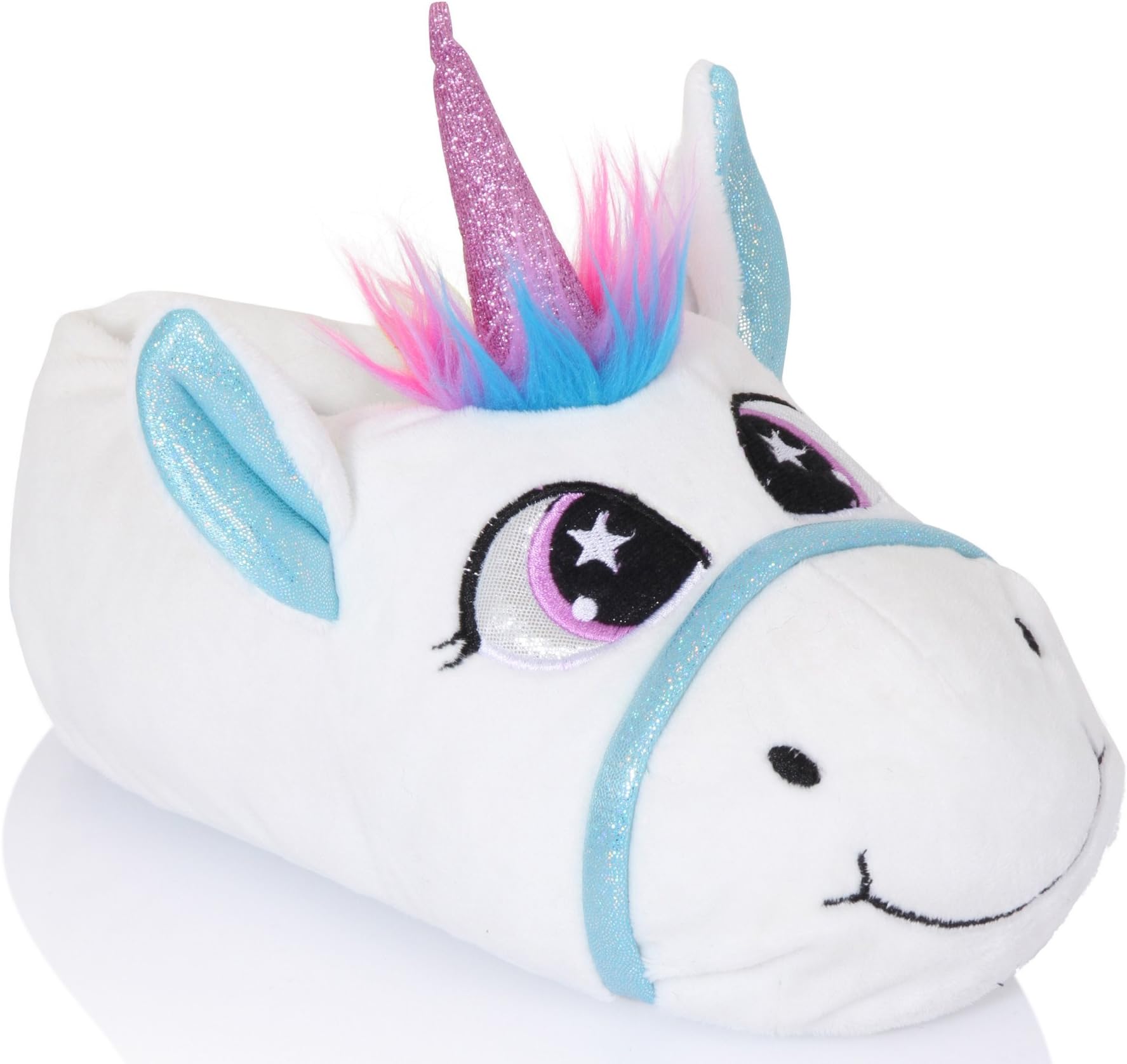 Womens 3D Animal Slippers - Rory Lion
