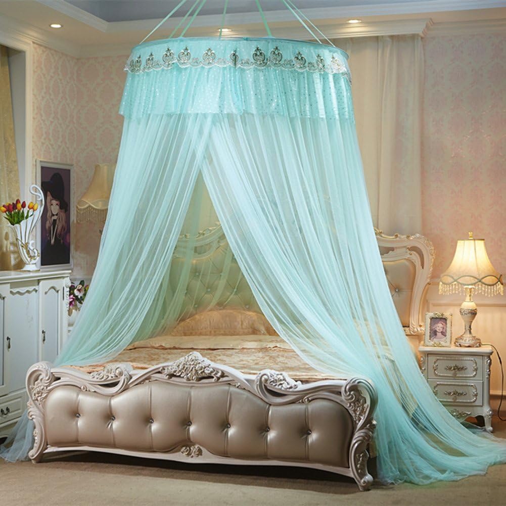 Mosquito netting–keeps away insect flies–perfect for indoors and outdoors,Playgrounds,Fits most size beds,Cribs - conical design-H 120x200cm(47x79inch)