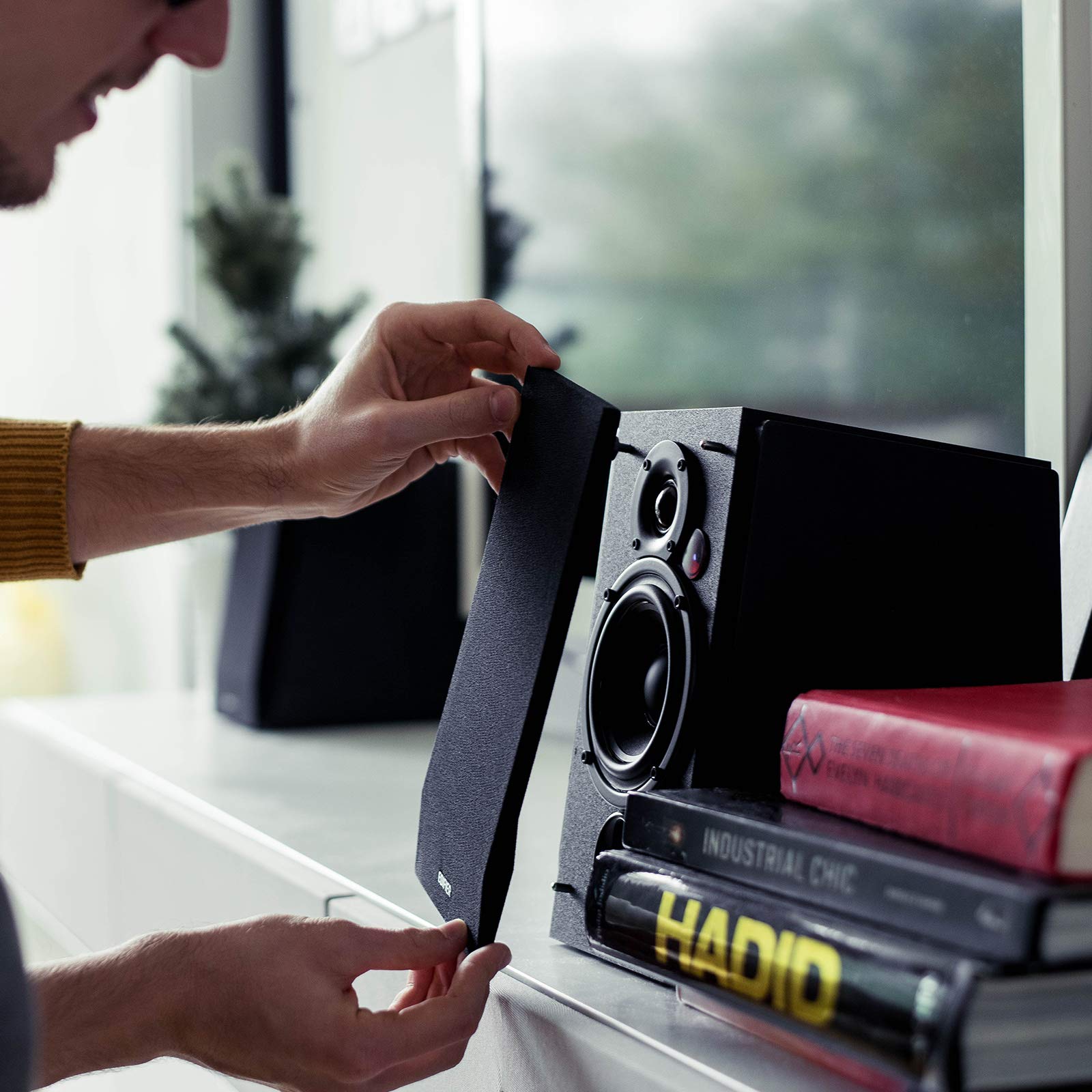 Edifier R1855DB Bluetooth Lautsprechersystem RMS 16Wx2 + 19Wx2, Schwarz 2