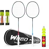 Professional Carbon Fiber Badminton Rackets Badminton Racquet for Backyards Gym