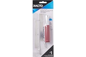 X-ACTO Precision Razor Saw Set, Includes 2 Blades - Cuts Metal, Balsa Wood, and Plastic, For Delicate Sawing of Models and Railroad Tracks