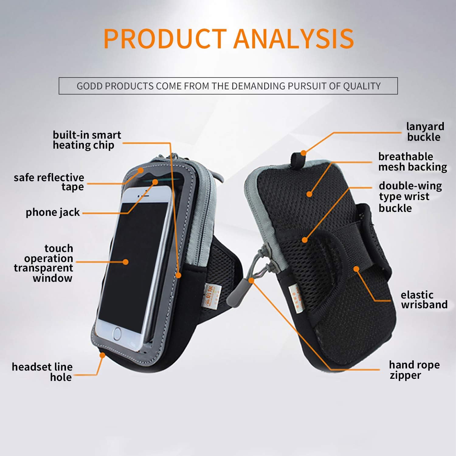 SenMore Thermal Phone Case Cellphone Pouch for Smartphone Protects Mobile Phone from Extreme Coldness,Extend Battery Life - Image 5