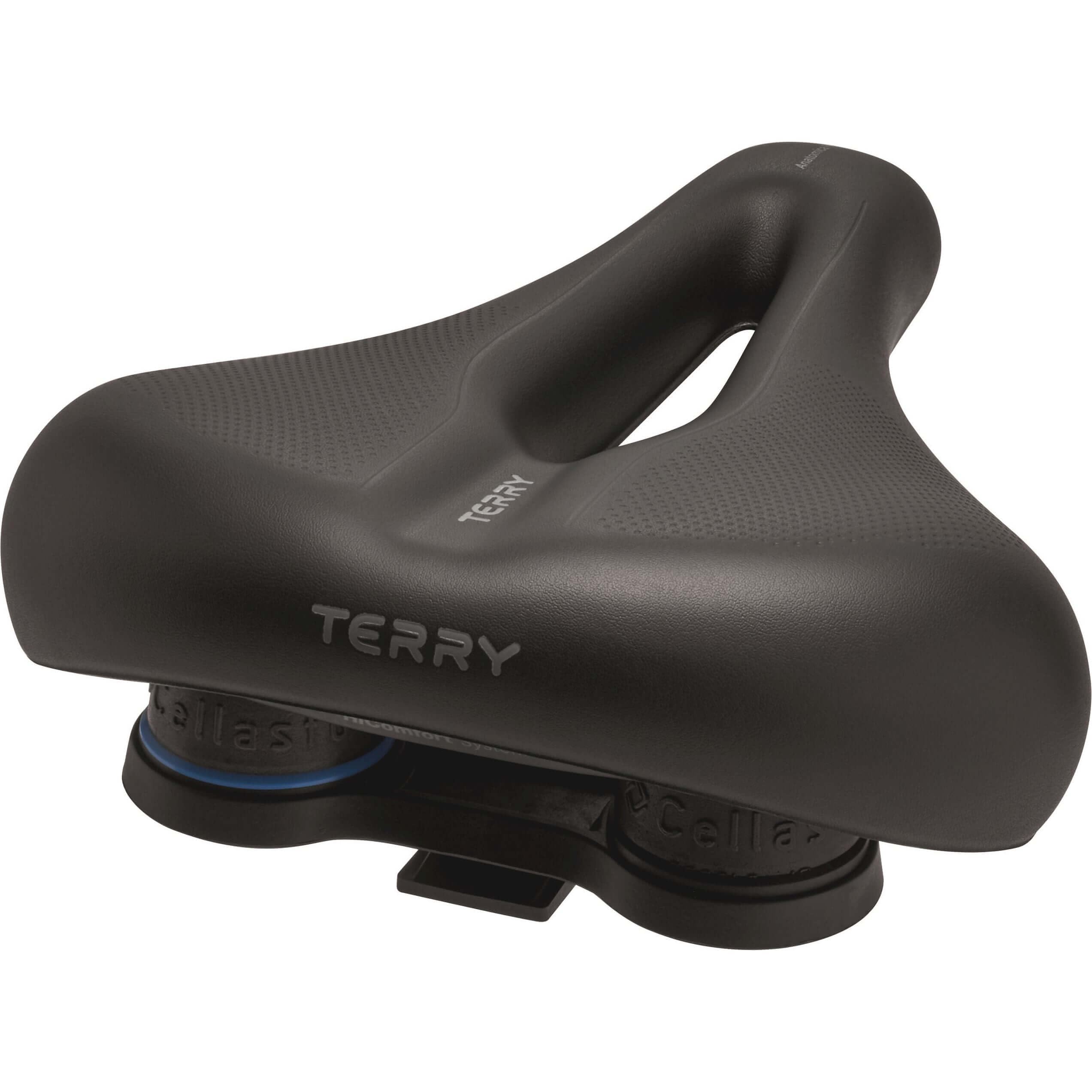 TERRY Men's Anatomic Flex Gel Bicycle Saddle, Black, One Size