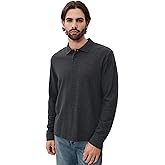 Vince Men's Heathered Double Face Polo