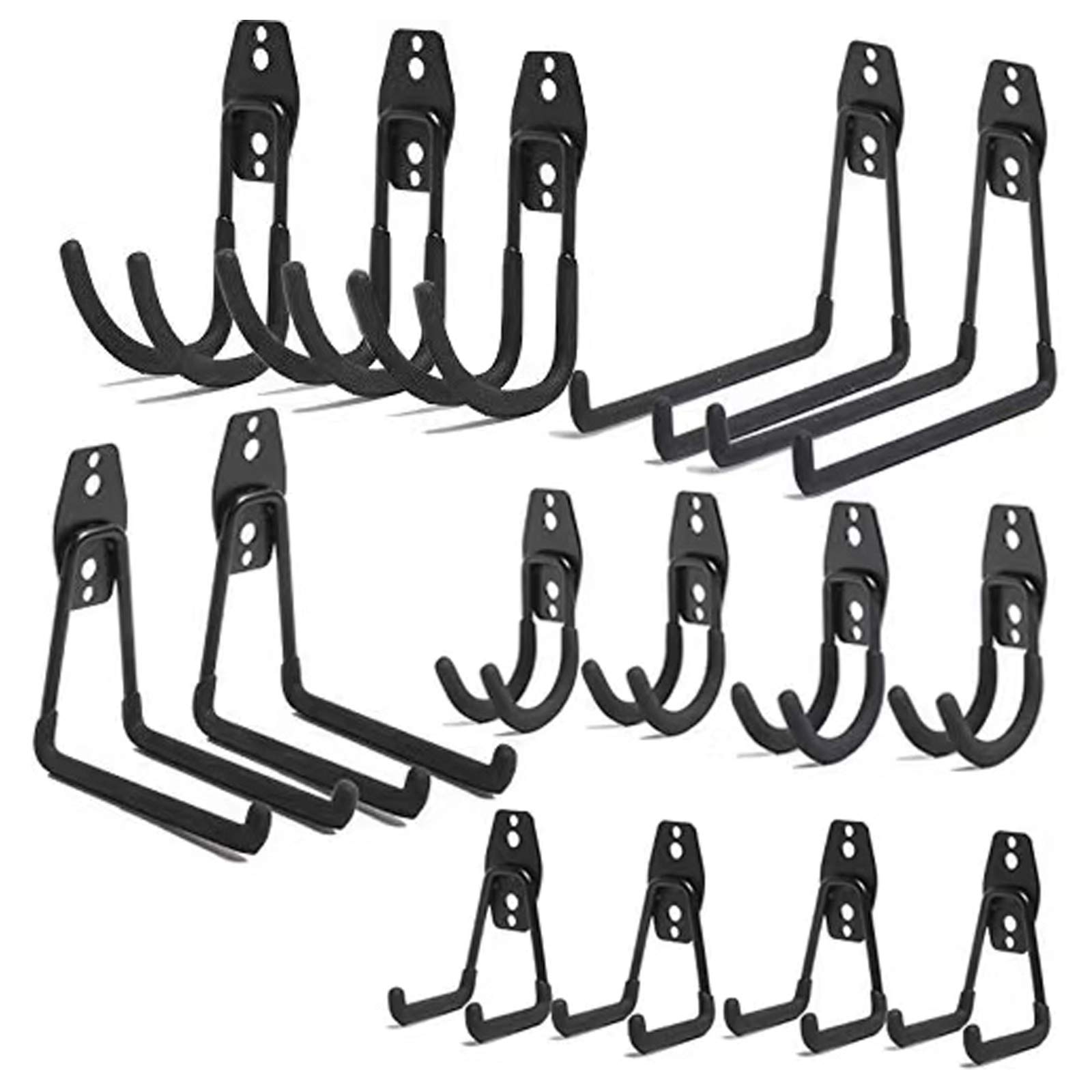 15 Pack Garage Hooks Heavy Duty Steel Garage Storage Hooks