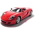 KiNSMART Porsche Carrera GT Red 5" 1:36 Scale Die Cast Metal Model Toy Race Car