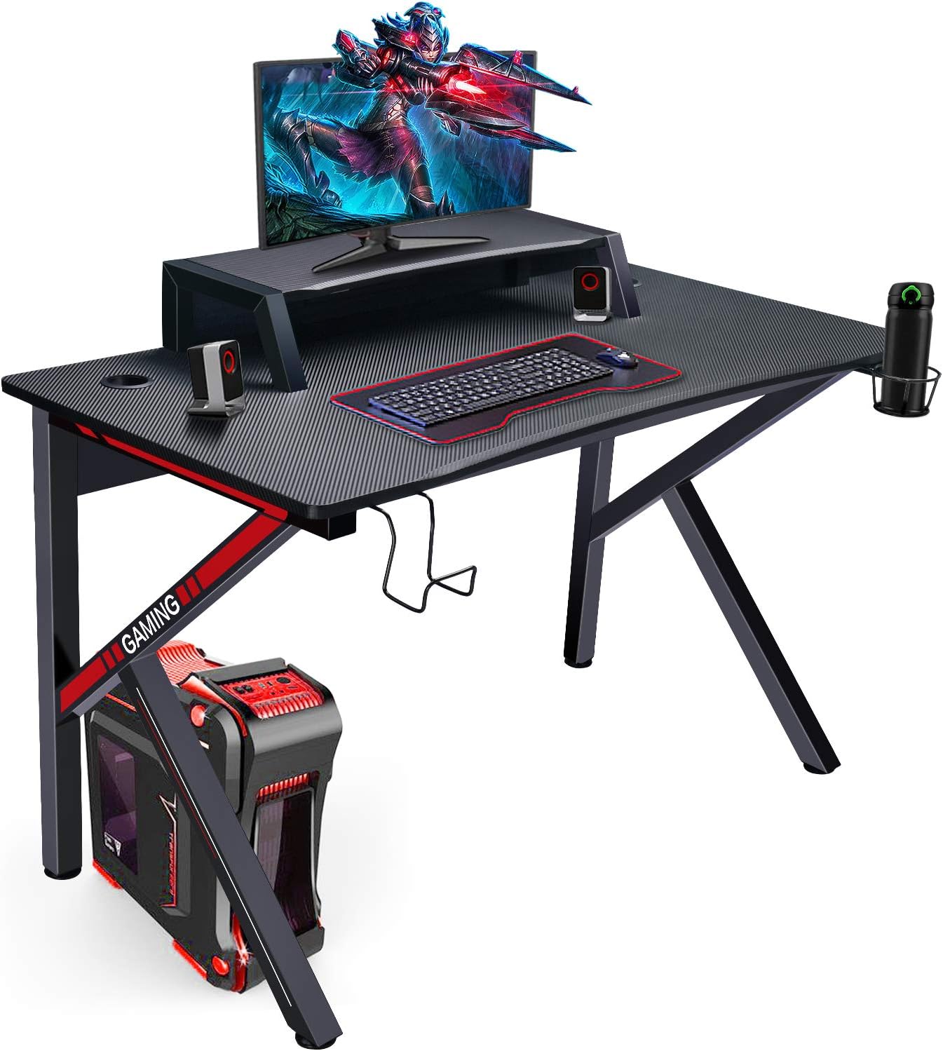 Gtracing Gaming Desk 45 Inch Computer Desk Gaming Table K