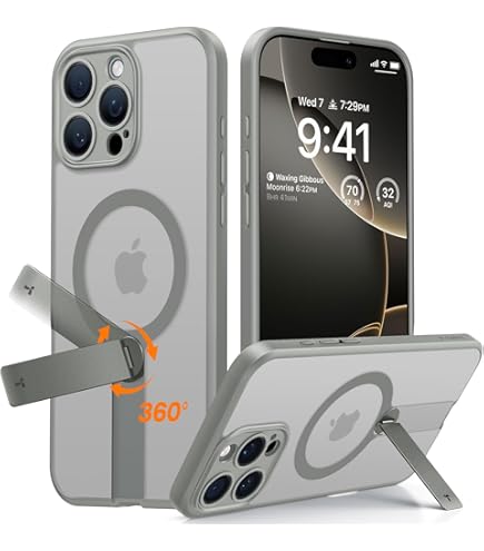 Amazon.com: TORRAS for iPhone 16 Pro Max Case Translucent Natural