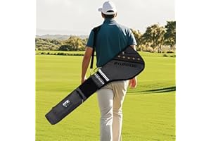 BYLIFOXED Par 3 Golf Carry Bag for Short Game,Sunday Golf Bag for Men,Small Golf Bag with Thick Foam Protection,Fit Up to 5-8 Clubs