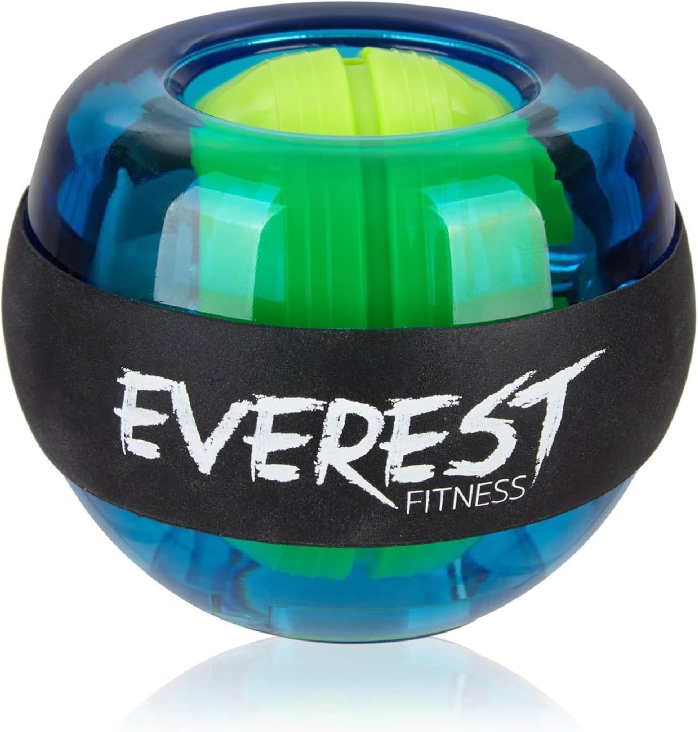 EVEREST FITNESS energy ball to train the hand and arm muscles with rubber grip and casing made of unbreakable plastic | 2 years satisfaction guarantee | hand trainer, gyroscope ball, strengthening ball, grip, gyro ball, exerciser, forearm trainer, rehabilitation ball