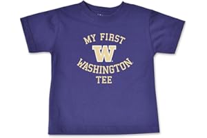 College Kids NCAA Washington Huskies Infant Short Sleeve Tee, 18 Months, Purple