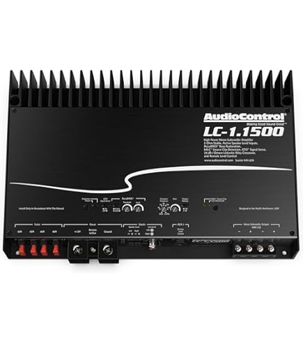Amazon.com: AudioControl LC-4.800 High-Power 2/3/4-Channel 800W