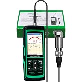 Industrial Vibration Meter &ndash; VM-428 Analyzer with External Sensor &amp; PC Software, Acceleration 0.1&ndash;300 m/s&sup2;, Velocity 1&ndash;850 mm/s, Displacement 1&ndash;3300 &micro;m, 30Hz&ndash;14kHz, ISO Machine Rating