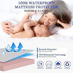 Sufdari Full Size Mattress Protector,Waterproof