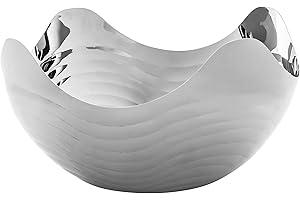 Elegance 72716 Stainless Steel Bowl, 6", Silver