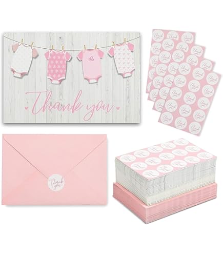 Lot De 30 Cartes De Remerciement Avec Enveloppes - 10,2 X 15