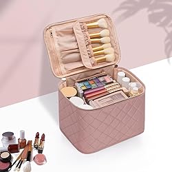 OCHEAL Makeup Bag,Large Travel Makeup Bag Organizer