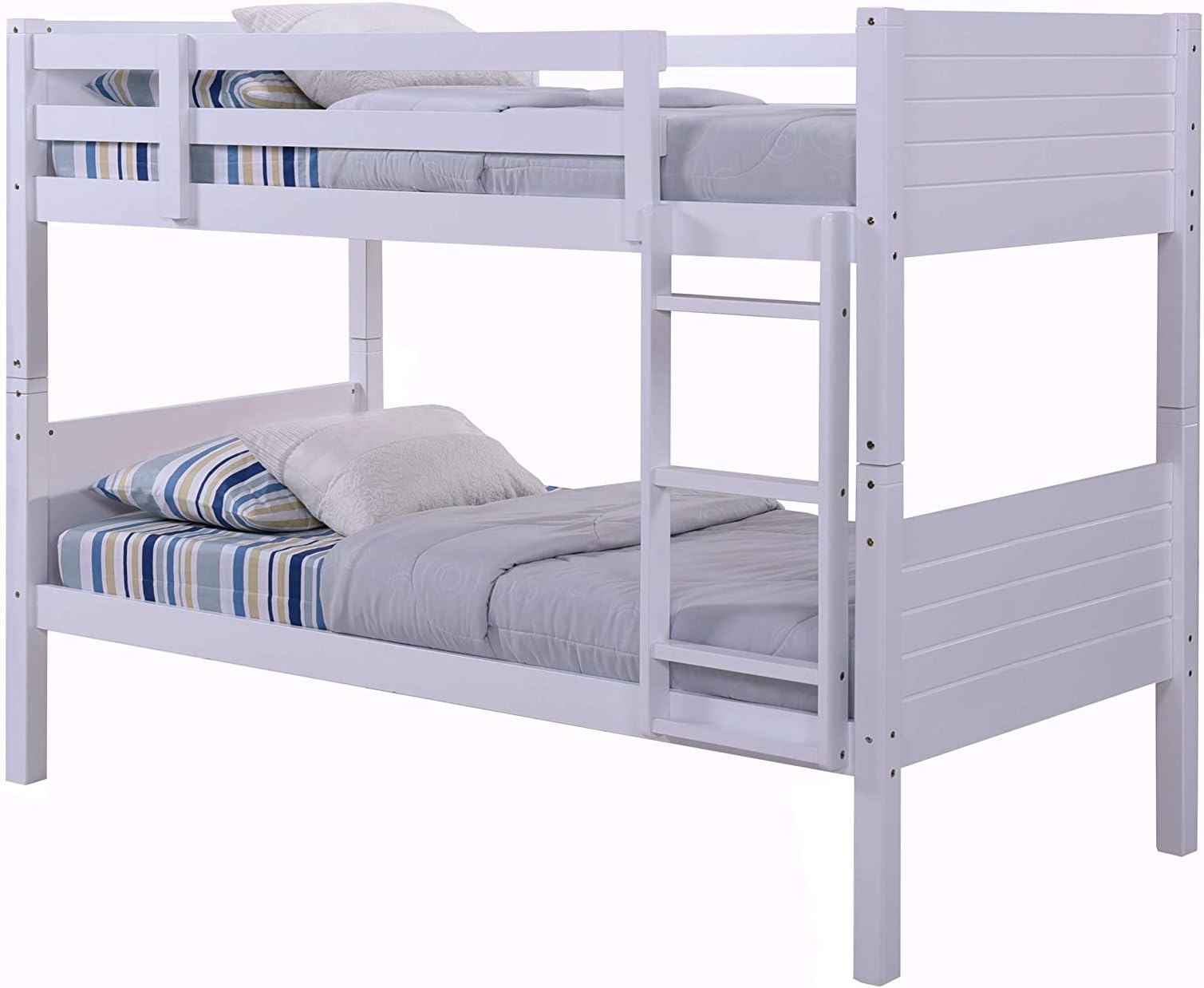 Cloudseller Milano Bunk Bed Single Pine Frame Only: Splits into 2 Beds