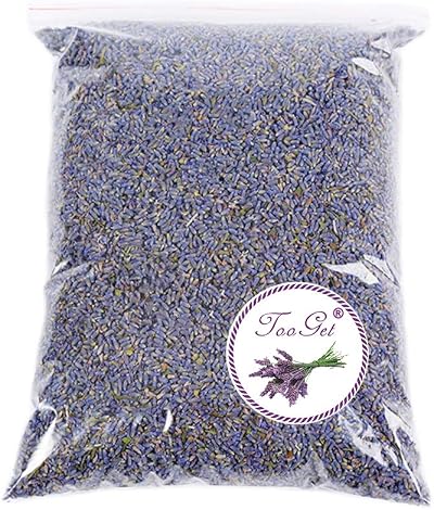 TooGet Fragrant Lavender Buds Natural Dried Flowers Ultra Blue Grade 1 Pound