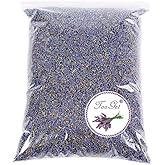 TooGet Fragrant Lavender Buds Organic Dried Flowers Wholesale, Ultra Blue Grade - 450g