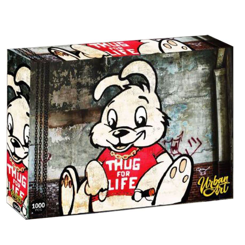 Prime 3D - Puzzle Urban Art Thug for Life 1000 Pieces (22623)