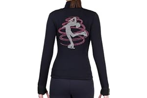 Figure Skating Polartec Polar Fleece Jacket with Rhinestones JR230