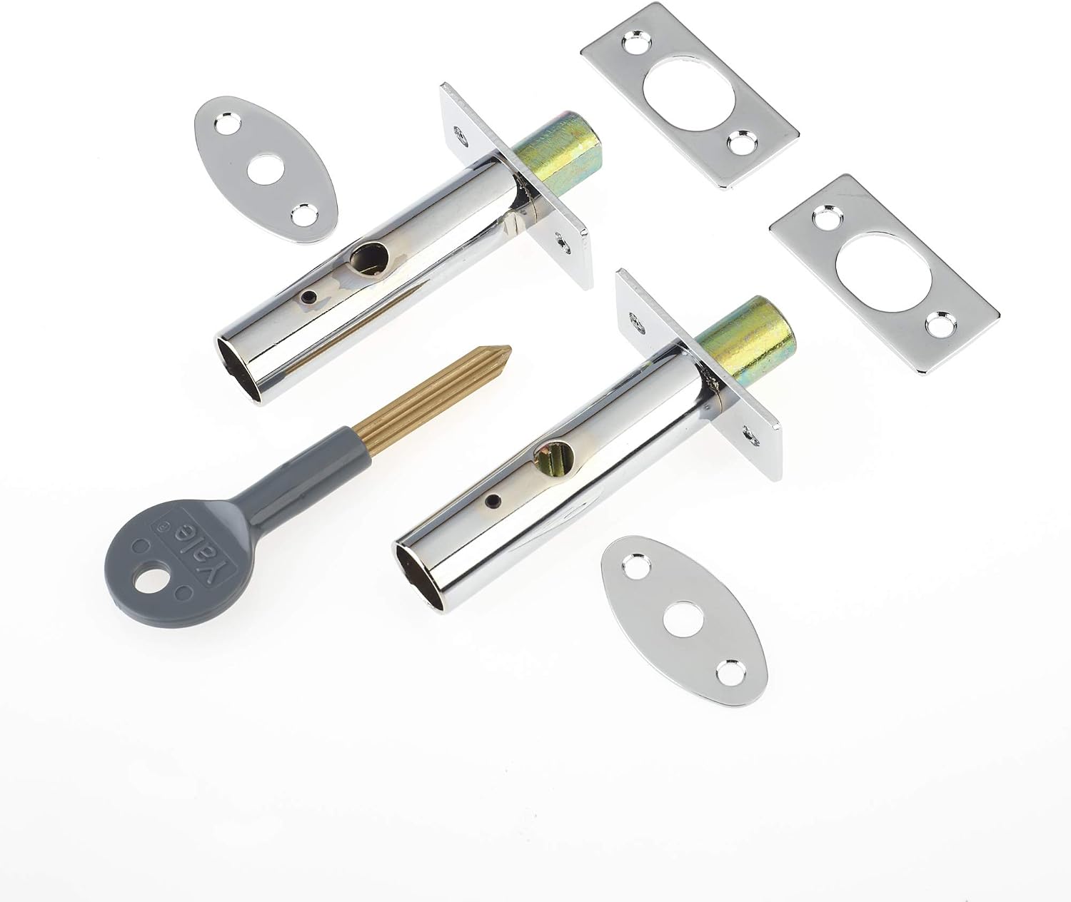 Yale Security Lock, Chrome, Pack of 2 - Image 3