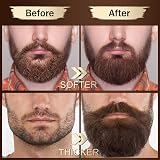 XIKEZAN Beard Growth Kit with Roller Oil Balm Comb Scissors Bag EBook Gift view 2