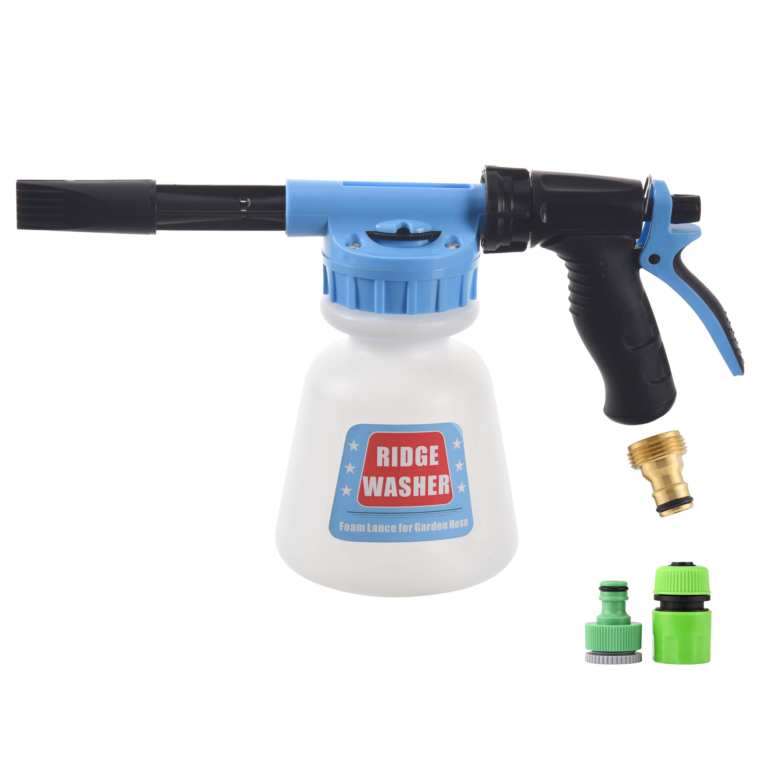 Foam Cannon Snow Gun Jet Washer Garden Hose Adjustable Car Wash Shampoo