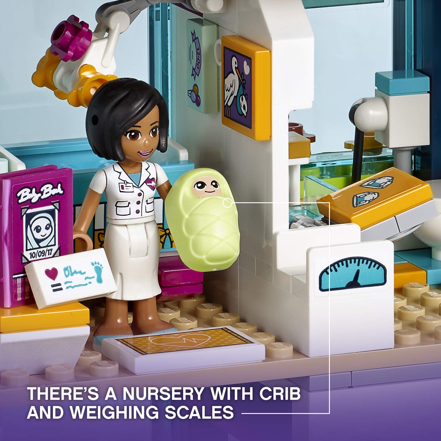 lego friends heartlake hospital 41318 building kit