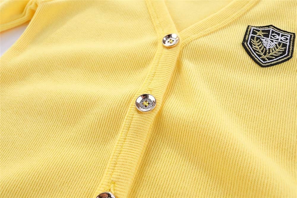Mud Kingdom Little Boys Cute Cardigan Jacket Embroidered Casual: Clothing