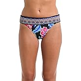 La Blanca Womens Shirred Band Hipster Swimsuit Bottom