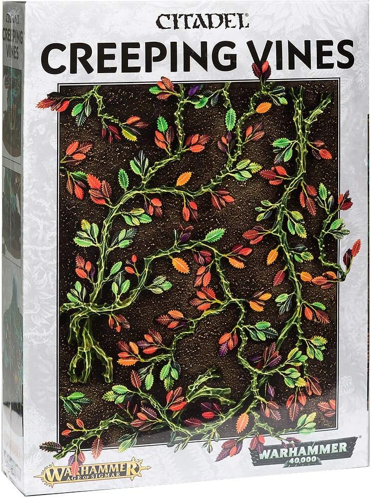 GAMES WORKSHOP 99129999011 "Citadel Creeping Vines Miniature, Black