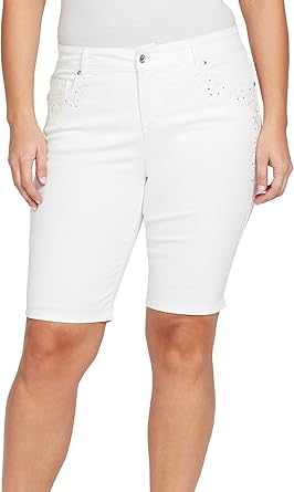 gloria vanderbilt plus shorts