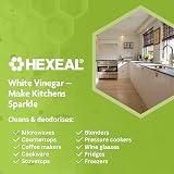 Hexeal White Vinegar 1L for Cooking Cleaning Pickling Baking view 2