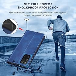 Jasonyu Flip Wallet Case for Samsung Galaxy A03s