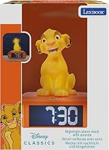 Lexibook Disney Lion King Simba Nightlight Alarm Clock LCD Backlit Snooze view 5