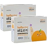 Korean Pear and Bellflower Root Juice [ 배도라지즙 ] All Natural Juice For Kids, 2.7 Fl Oz Bags (Pack of 20)