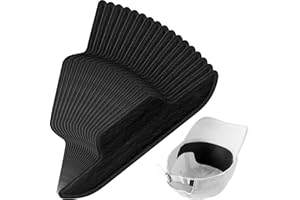 Janmercy 100 Pcs Hat Sweat Liner Shields Absorbing Pad Prevents Stains Protector Bands for Baseball Golf Cap Men Women