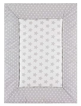 Alvi Krabbeldecke 75x100 cm Exclusiv/Baby Krabbeldecke 75x100 cm/Baby Kuscheldecke ideal als Laufgittereinlage, Spieldecke, D