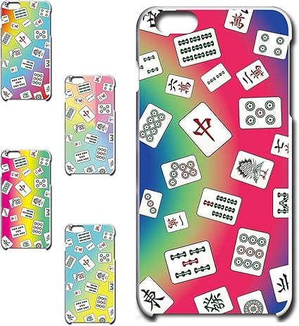 Amazon Co Jp Iphone6plus 専用 スマホケース ハードケース カバー 麻雀牌 イラスト 柄 デザインd Tk 0d アイフォン シックス プラス 家電 カメラ